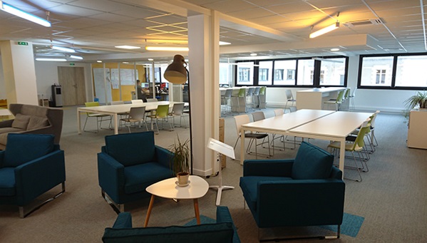 L'espace de coworking du 144